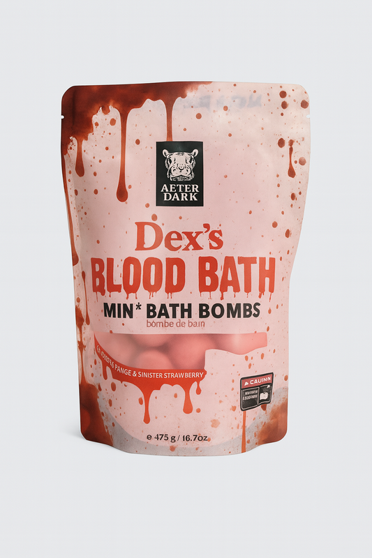 Dex's Blood Bath Mini Bath Bombs
