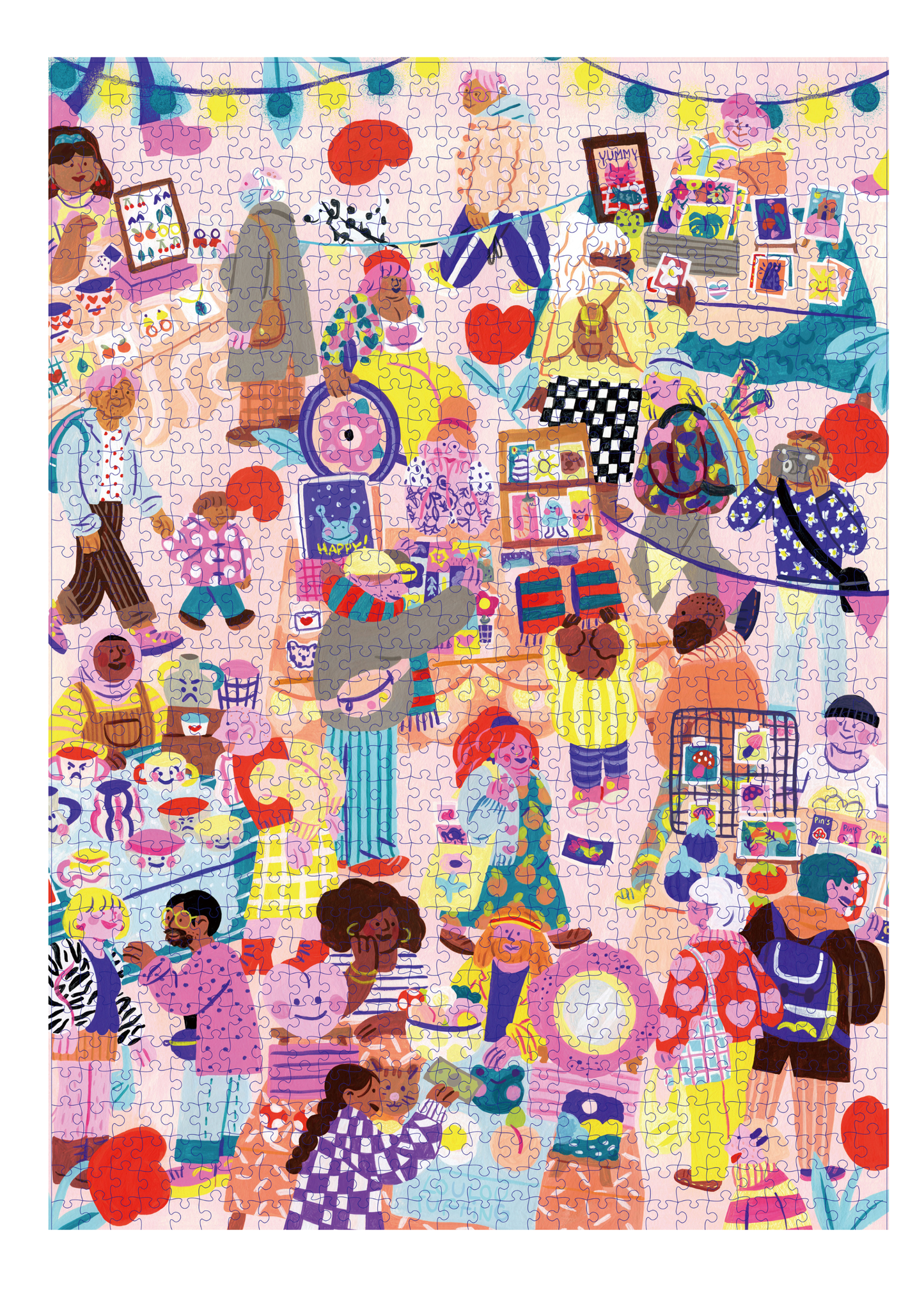 Pop-Up Market Puzzle