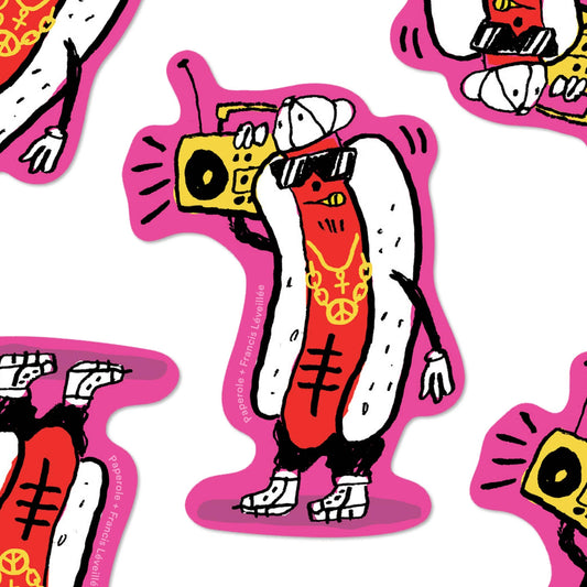 Hot Dog Sticker