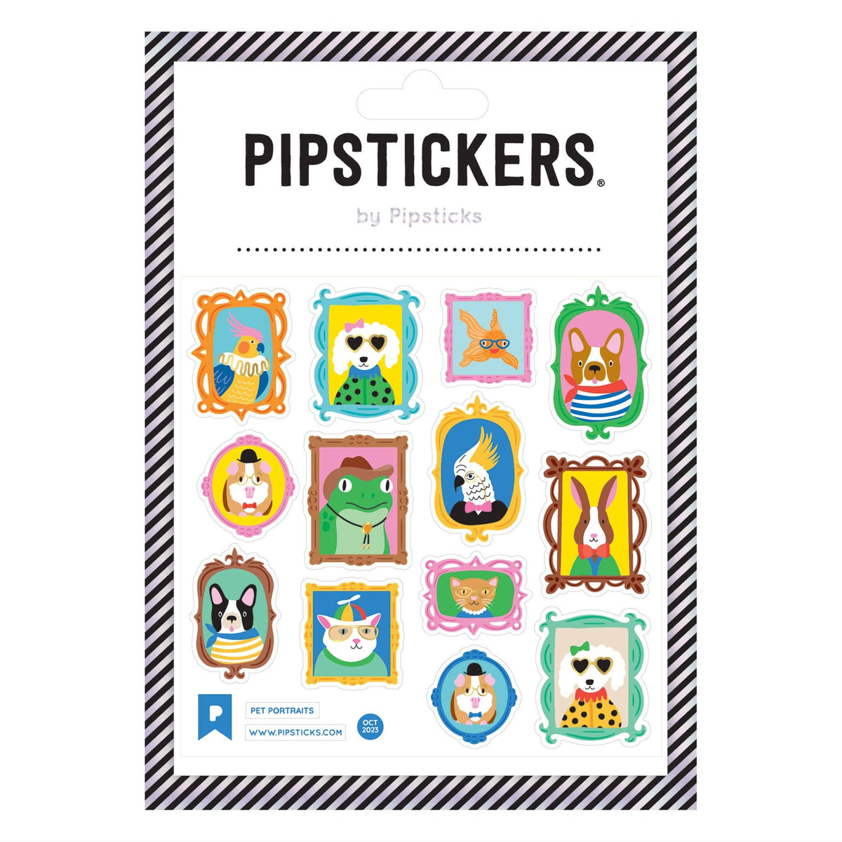 Pet Portraits Stickers