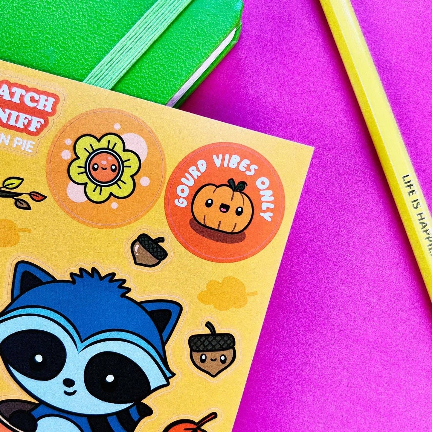 Gourd-geous Scratch 'N Sniff Stickers