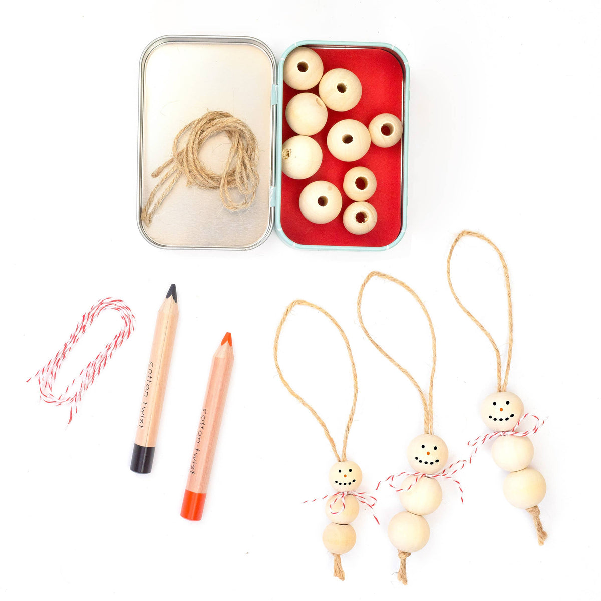 Make Your Own Christmas Snowman Decorations