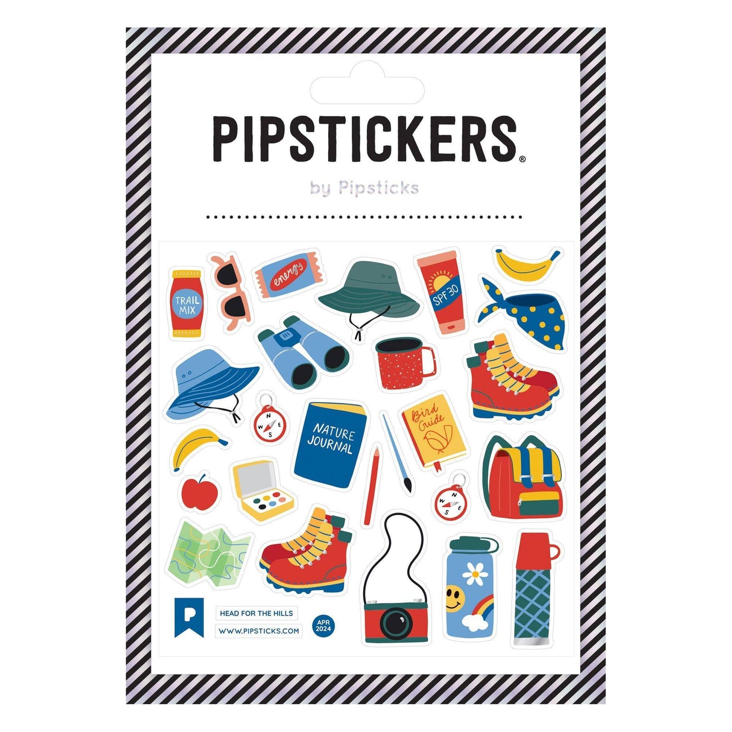 Head For The Hills Stickers