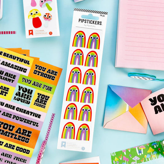 No Rain Bows Stickers