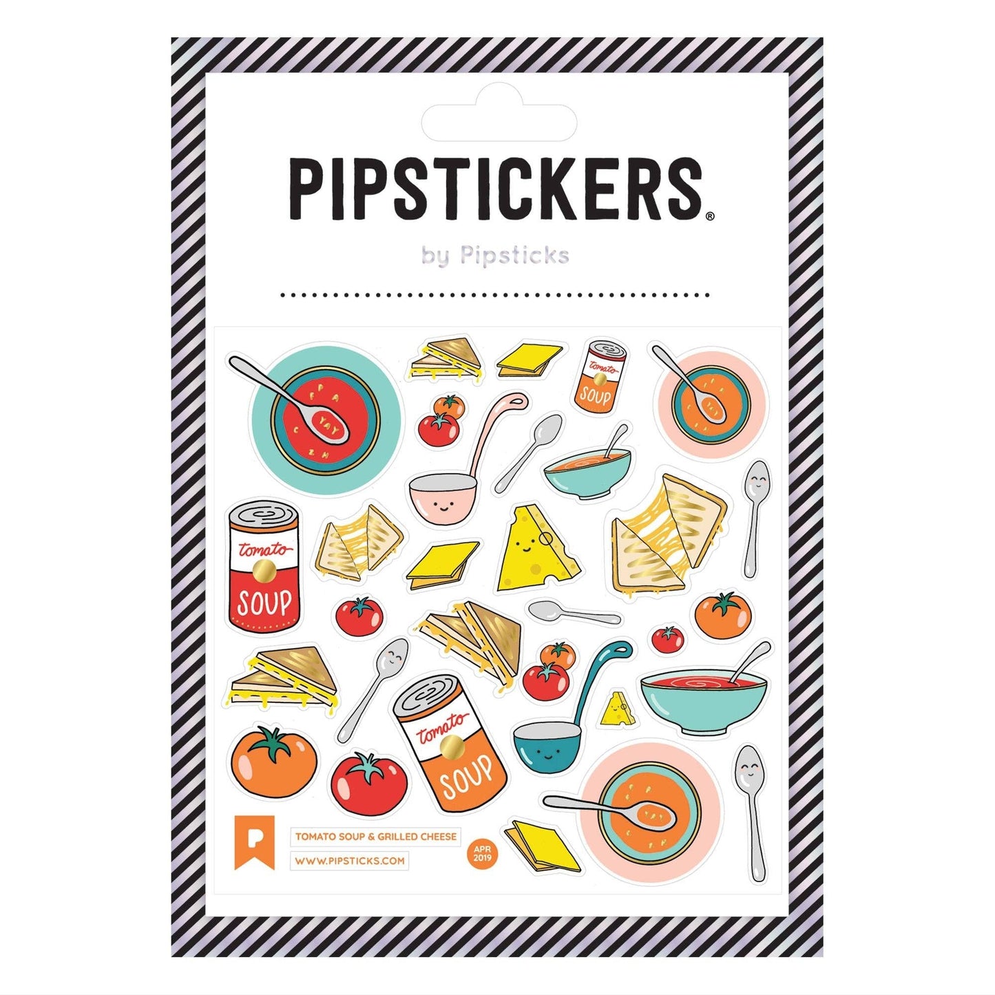Tomato Soup & Grilled Cheese Stickers