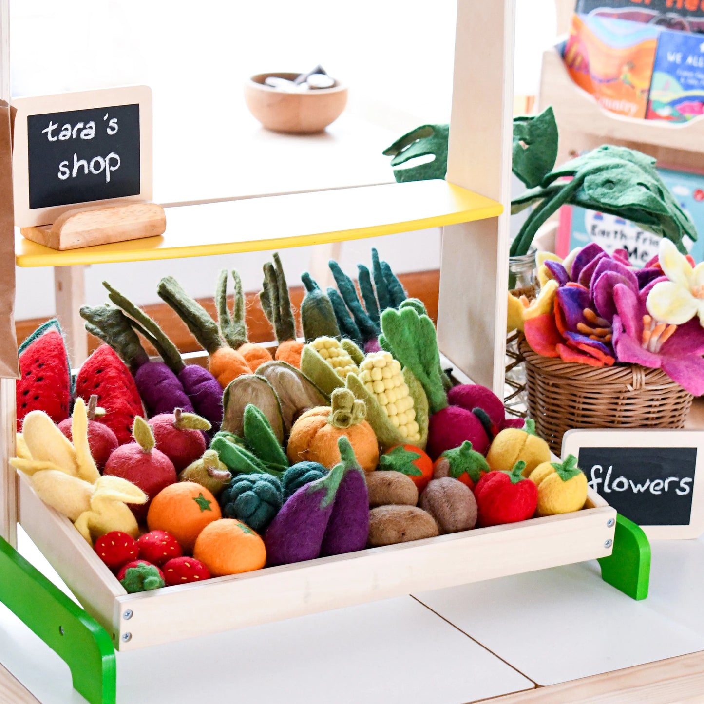 Felt Fruits & Vegetables - Pear