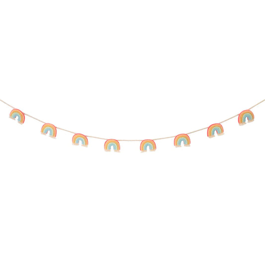 Felt Rainbow Garland