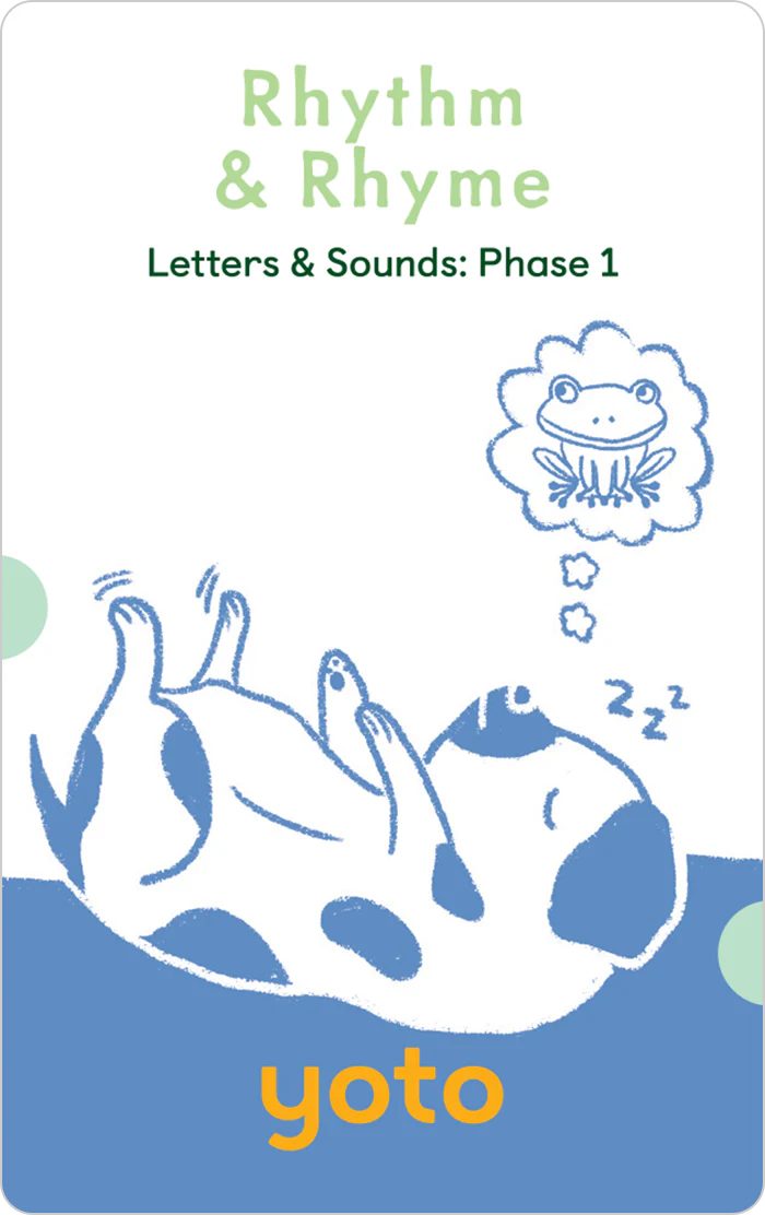 Phonics: Letters and Sounds Phase 1 - Yoto Cards
