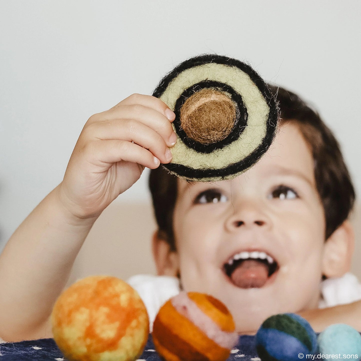 Felt Play Mat Playscape - Solar System with Planets