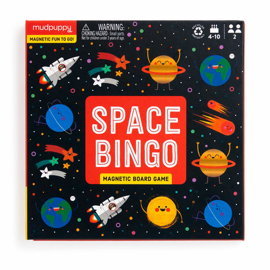 Space Bingo Magnetic Board Game
