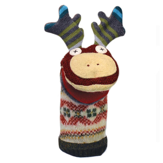 Moose Wool Puppet