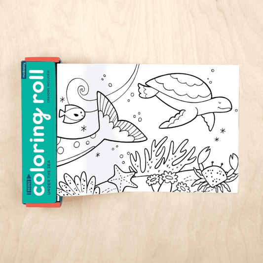 Mud Puppy Under The Sea Colouring Roll