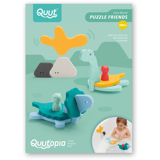 Quut Dino World Bath Puzzle