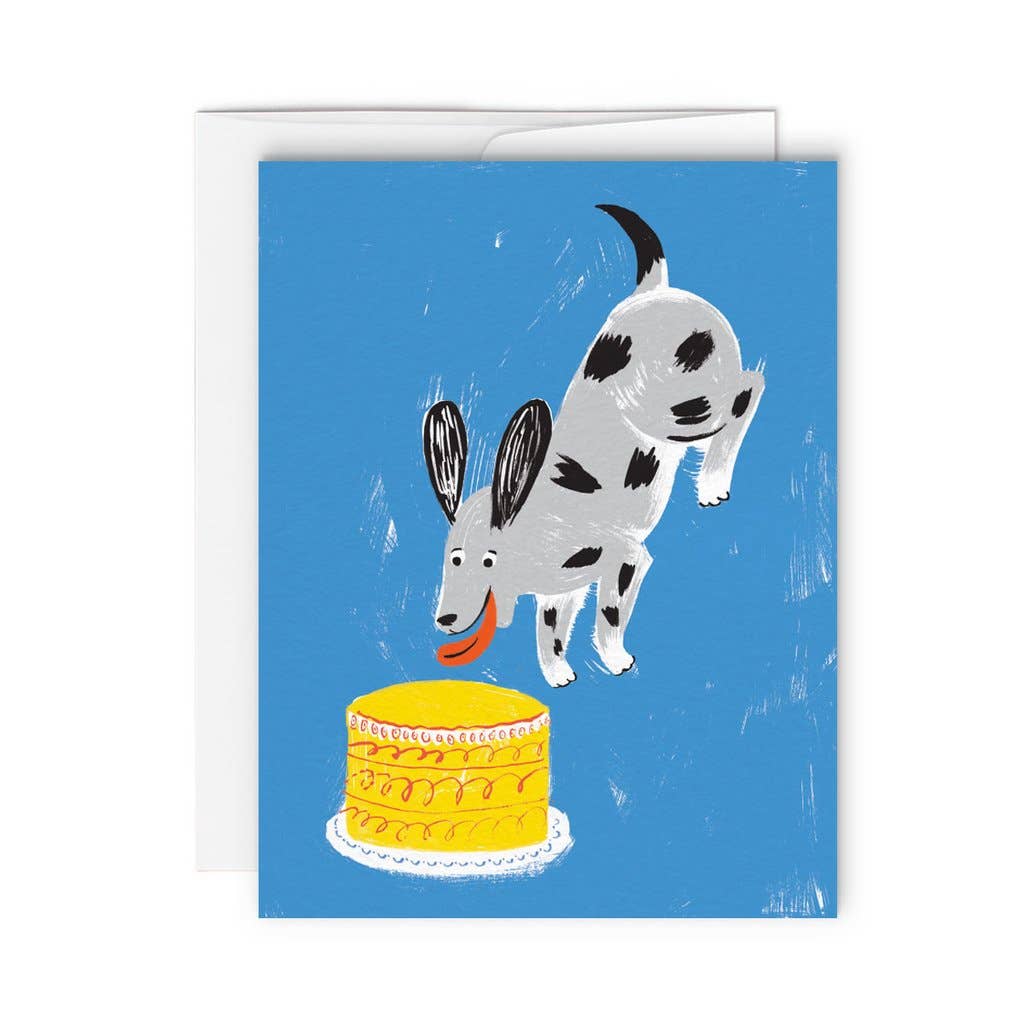 Wouf Greeting card