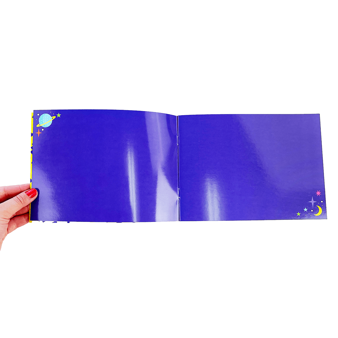 Colorful Cosmos Sticker Collector Book