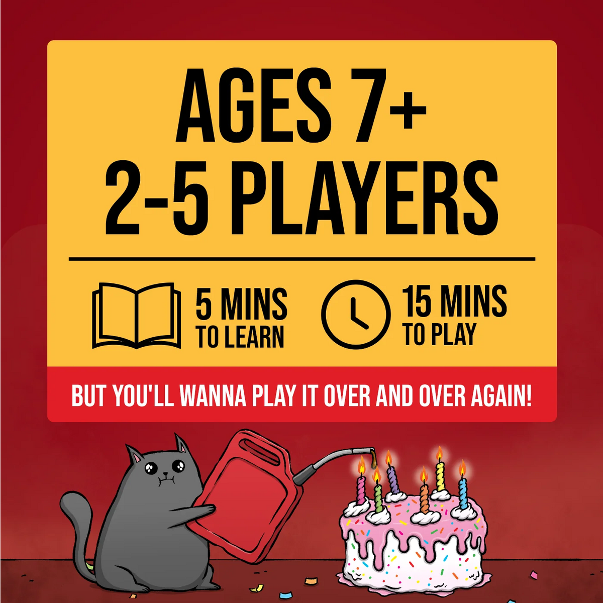 Exploding Kittens: 10 Years of Chaos Tin