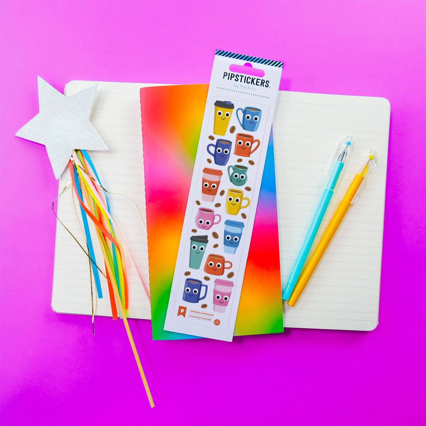 Googly Eyed Espresso Expressions Stickers