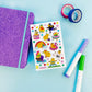 Capy Crew Glitter Puffy Stickers