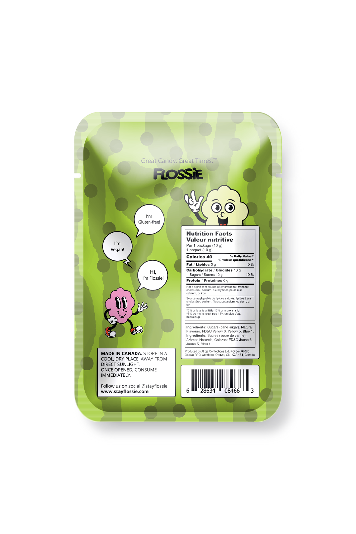 Dill Pickle Cotton Candy