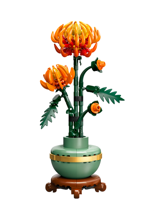Botanical Collection: Chrysanthemum Building Kit