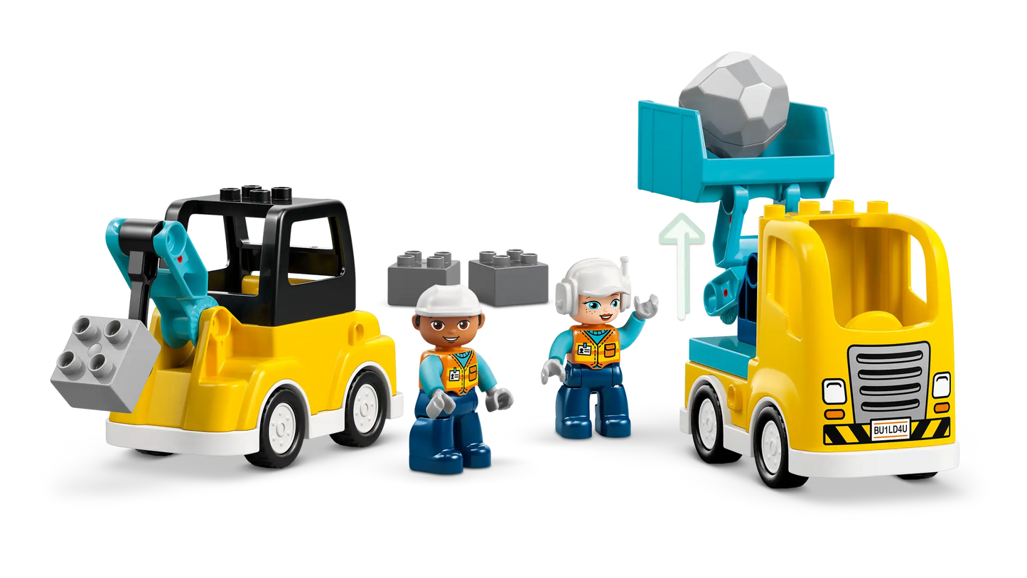 Duplo: 3 in 1 Construction Vehicles Building Set