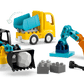 Duplo: 3 in 1 Construction Vehicles Building Set