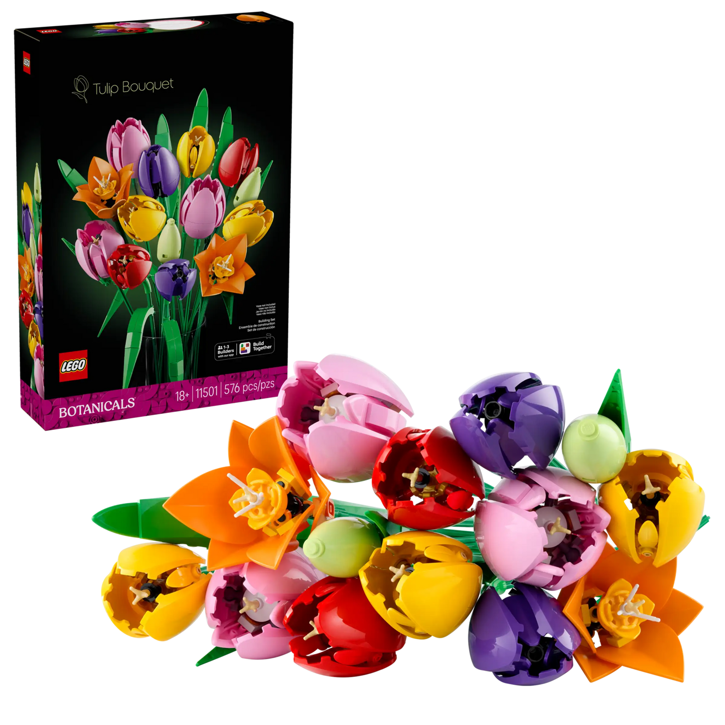 Botanical Collection: Tulip Bouquet Building Kit