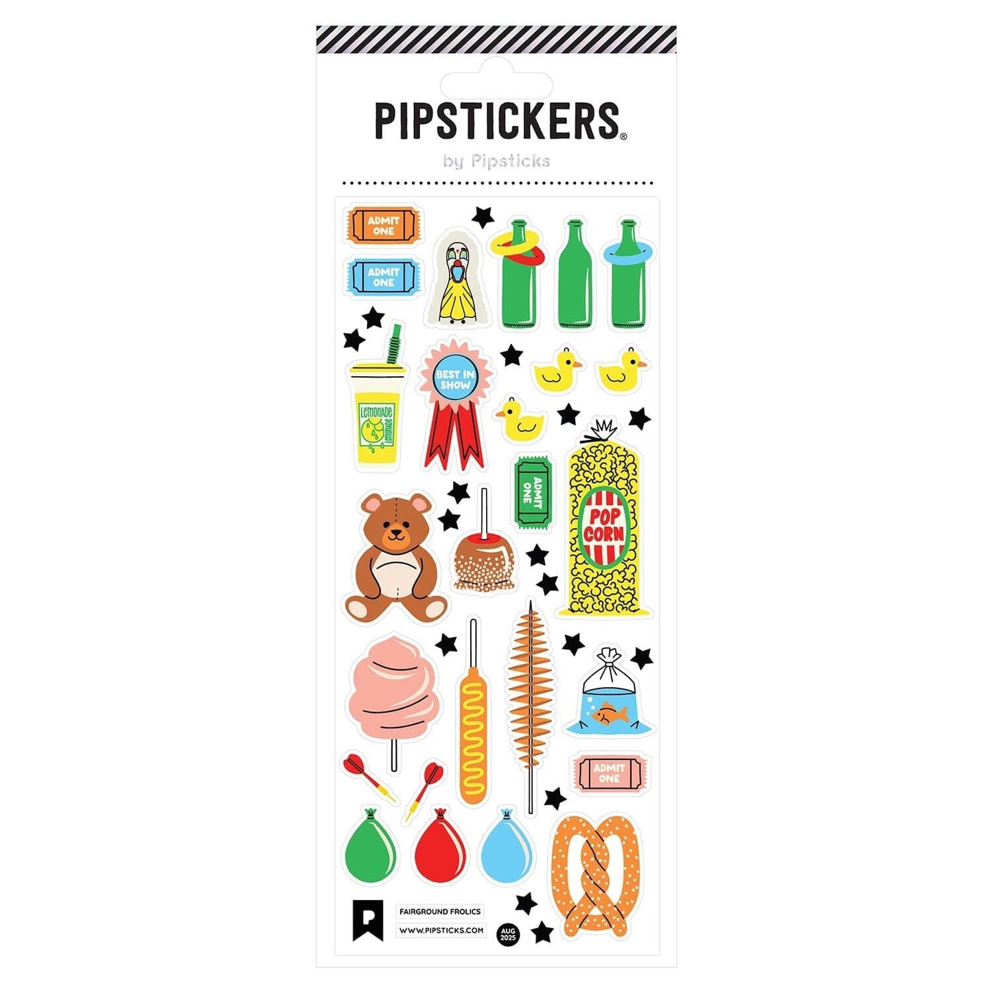 Fairground Frolics Stickers