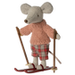 Winter Mouse with Ski Set - Big Sibling