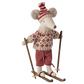 Winter Mouse with Ski Set - Parents
