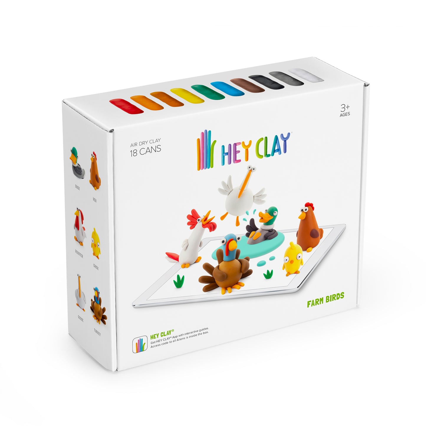 Hey Clay! Air-Dry Modeling Clay Sets