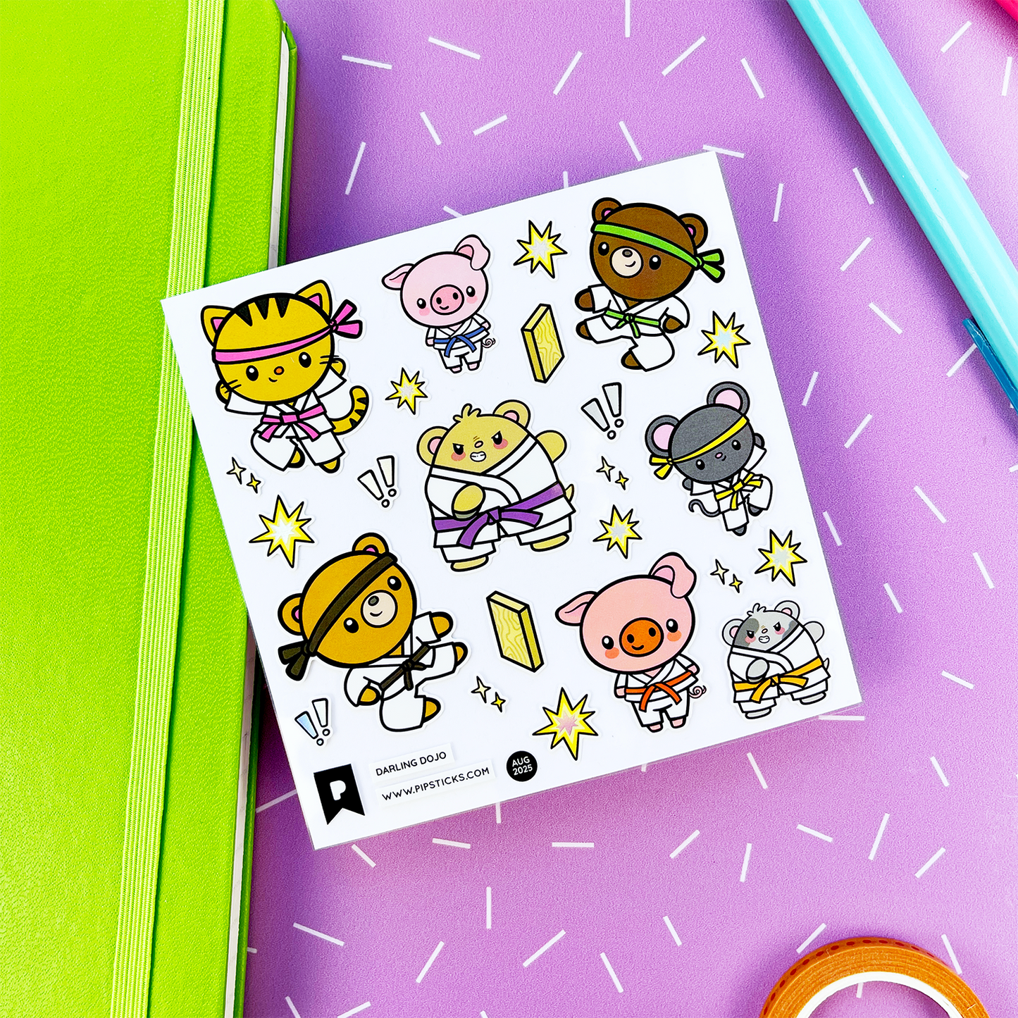 Darling Dojo Stickers