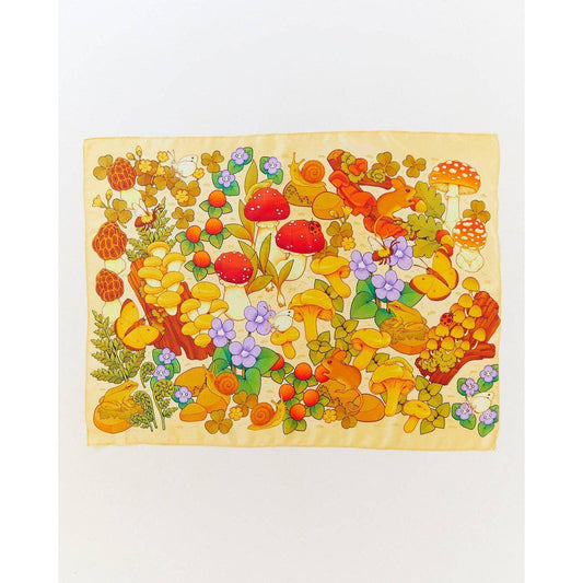 Mushroom Print Seek & Find Playsilk