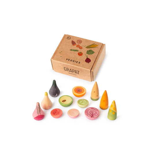Wood Veggies