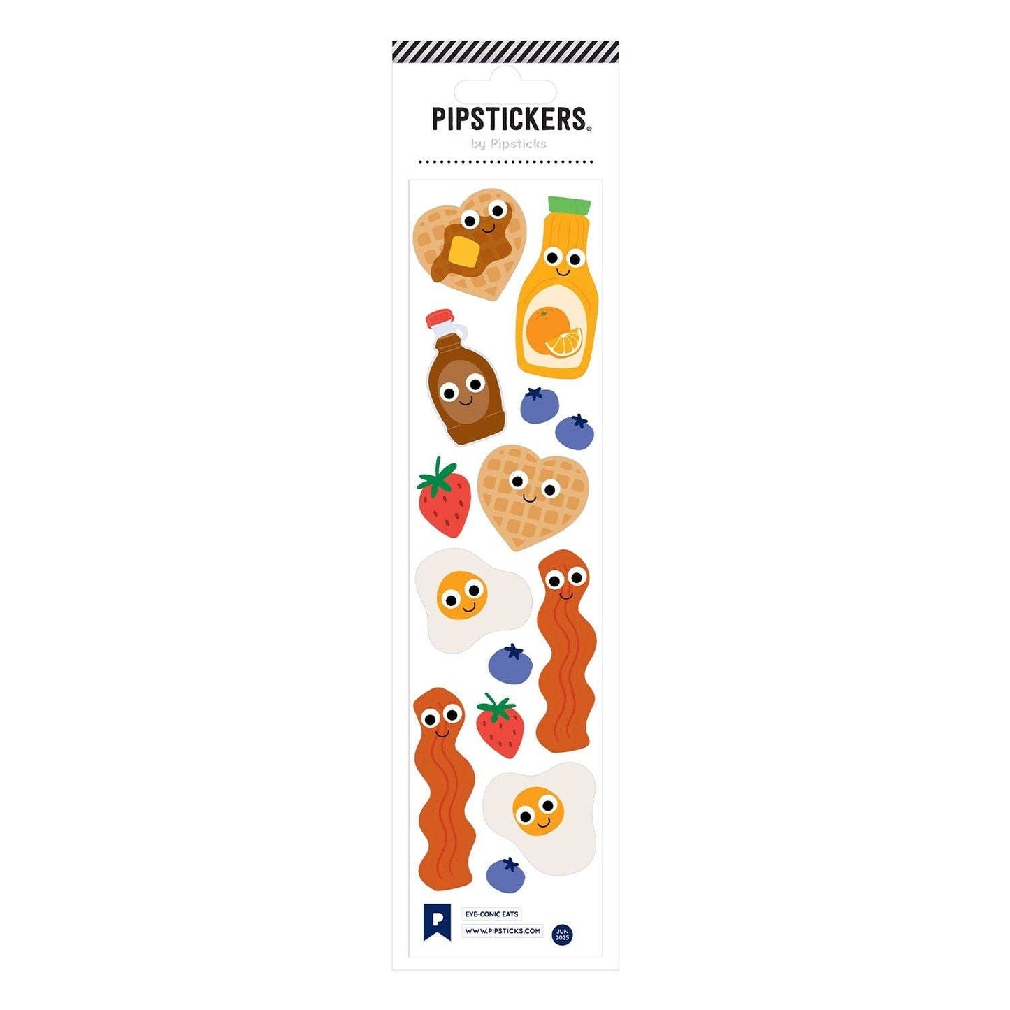 Googly Eyed Eye-conic Eats Stickers