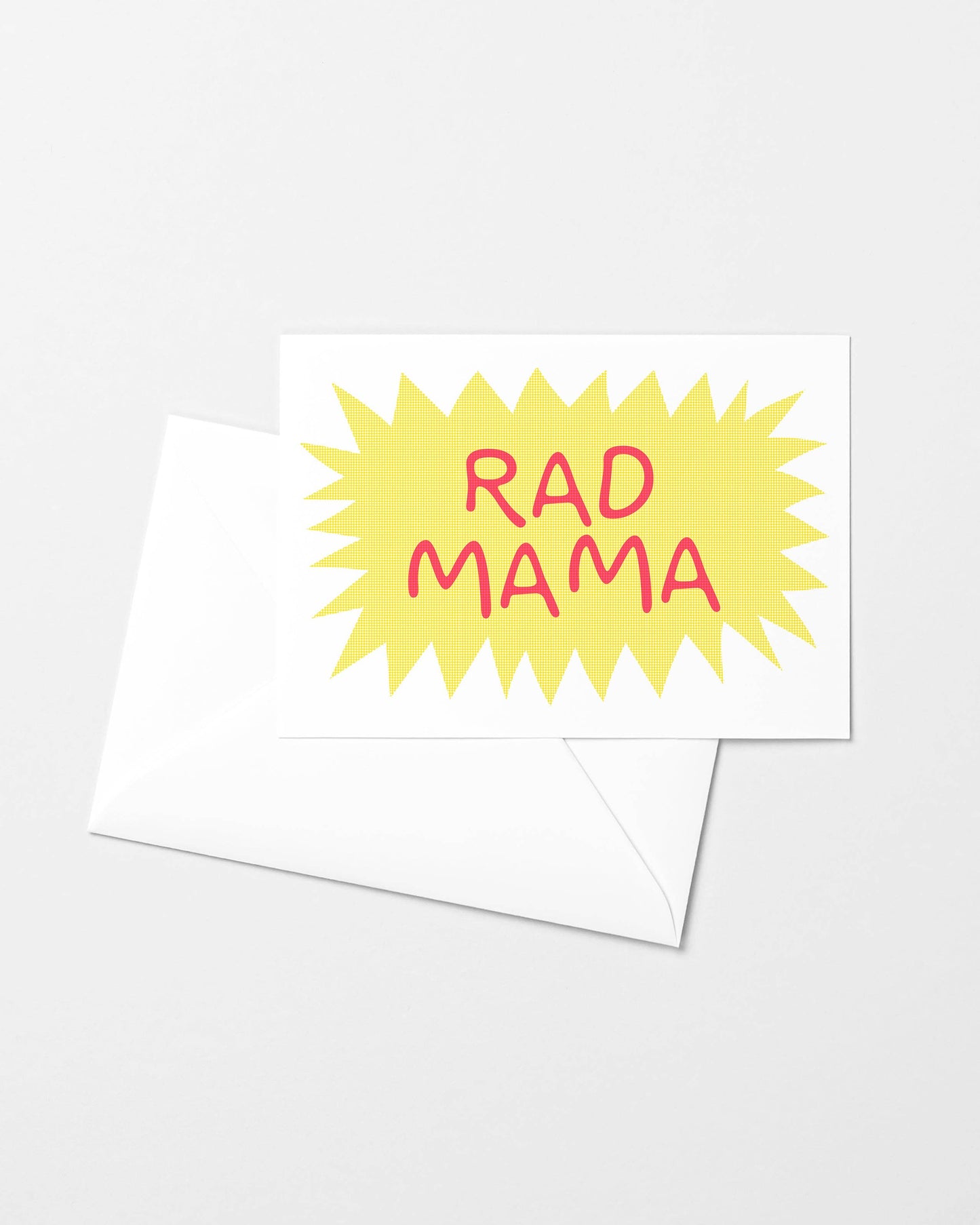 Rad Mama! Risograph Greeting Card