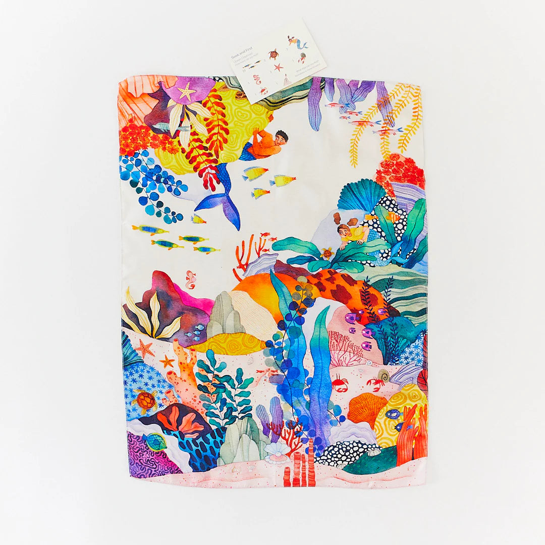 Ocean Creatures Seek & Find Playsilk