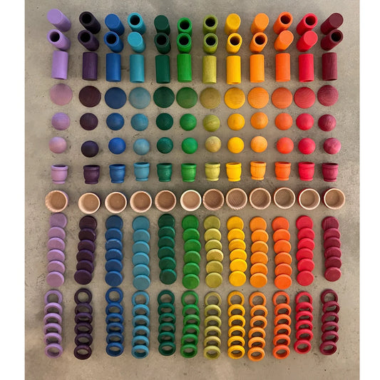 Wood Education Set - Loose Parts