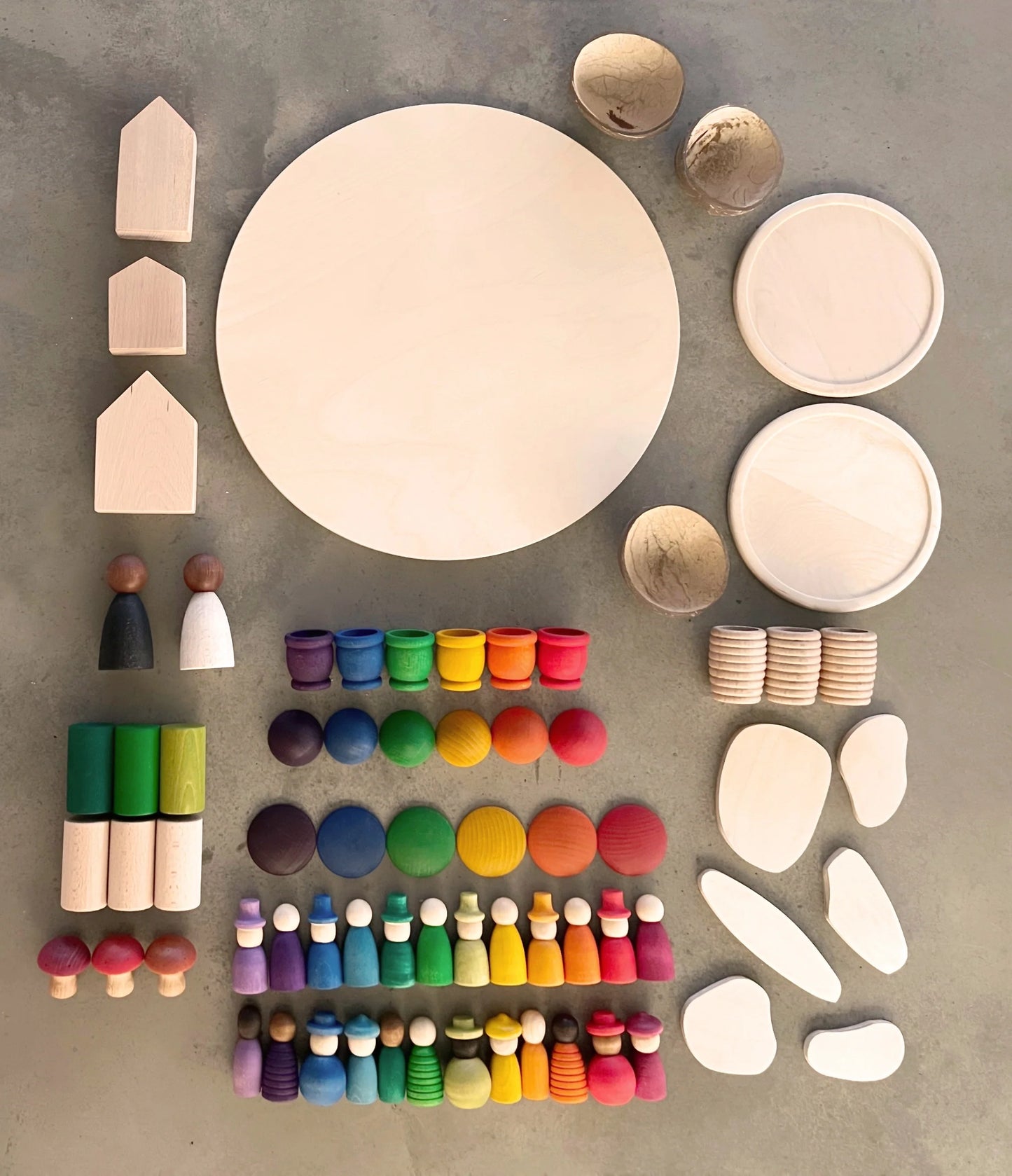 Wood Education Set - Small Worlds