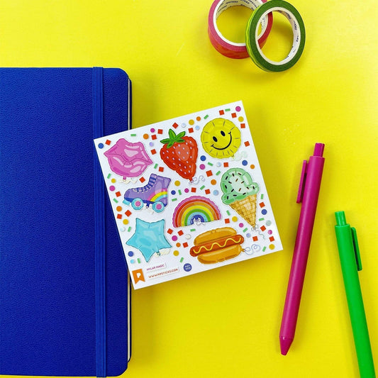 Mylar Magic Stickers