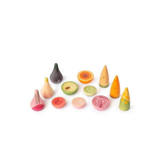 Wood Veggies