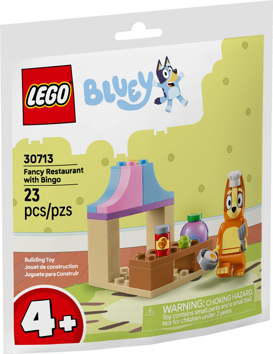 Fancy Restaurant with Bingo Building Pack