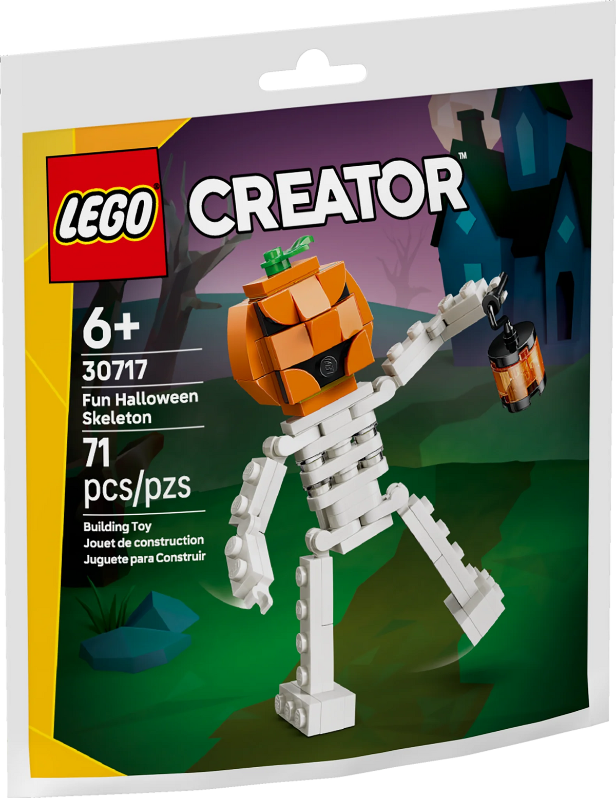 Fun Halloween Skeleton Building Pack