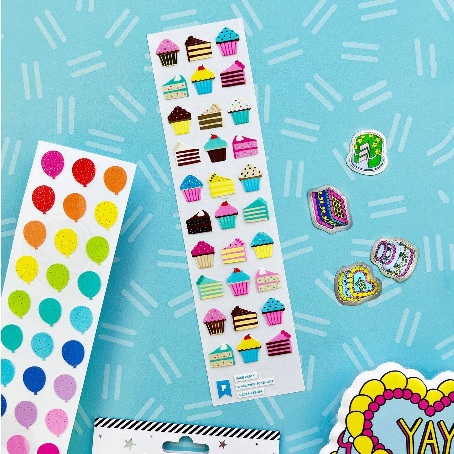 Cake Party Stickers
