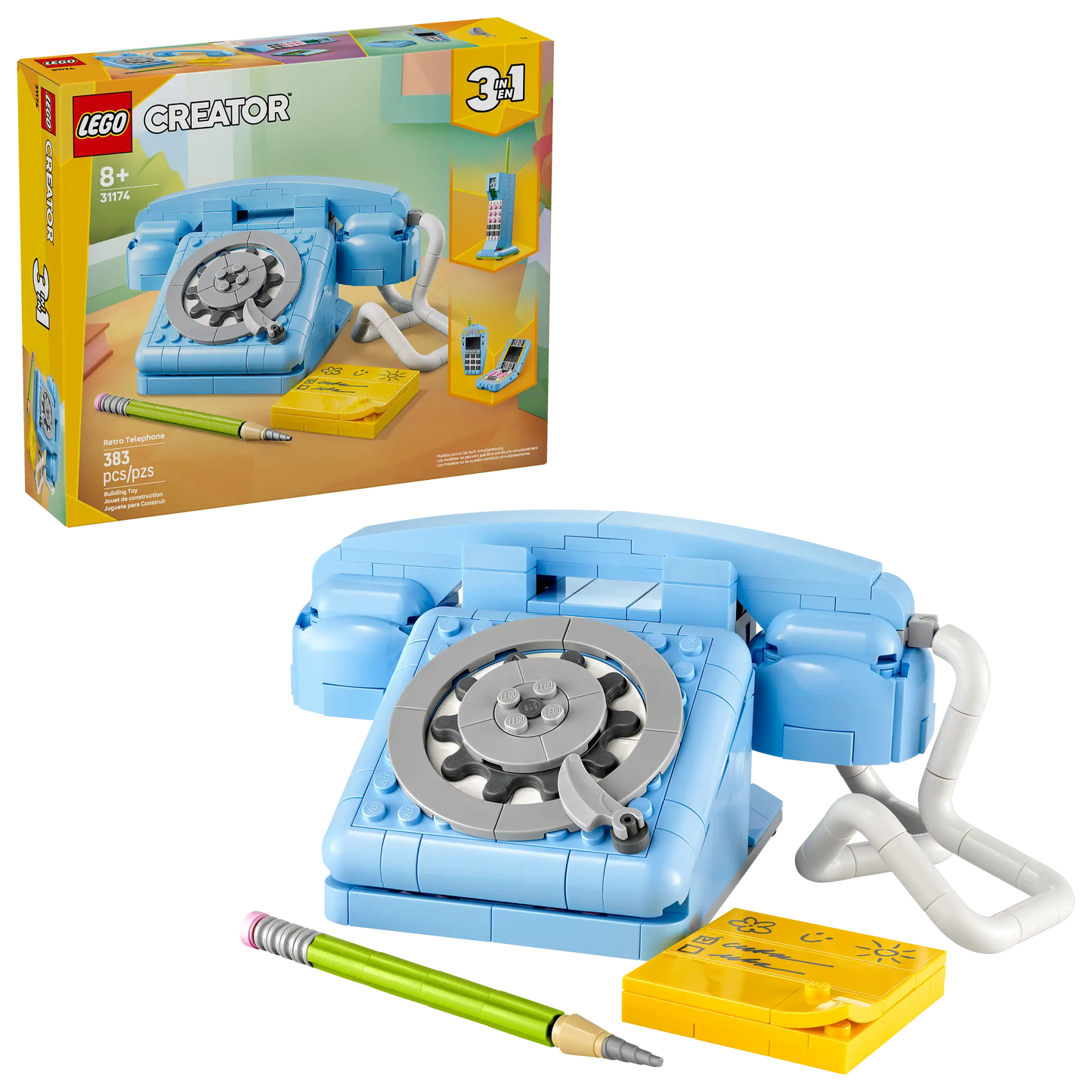 Creator: Retro Telephone Building Set