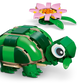 Creator: Turtle with Water Lily Flower Building Set