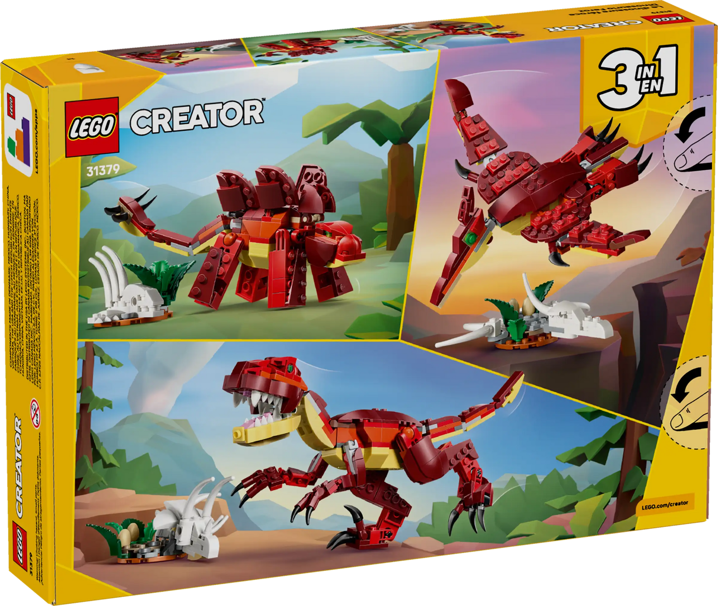 Creator: Fierce Dinosaur Building Set