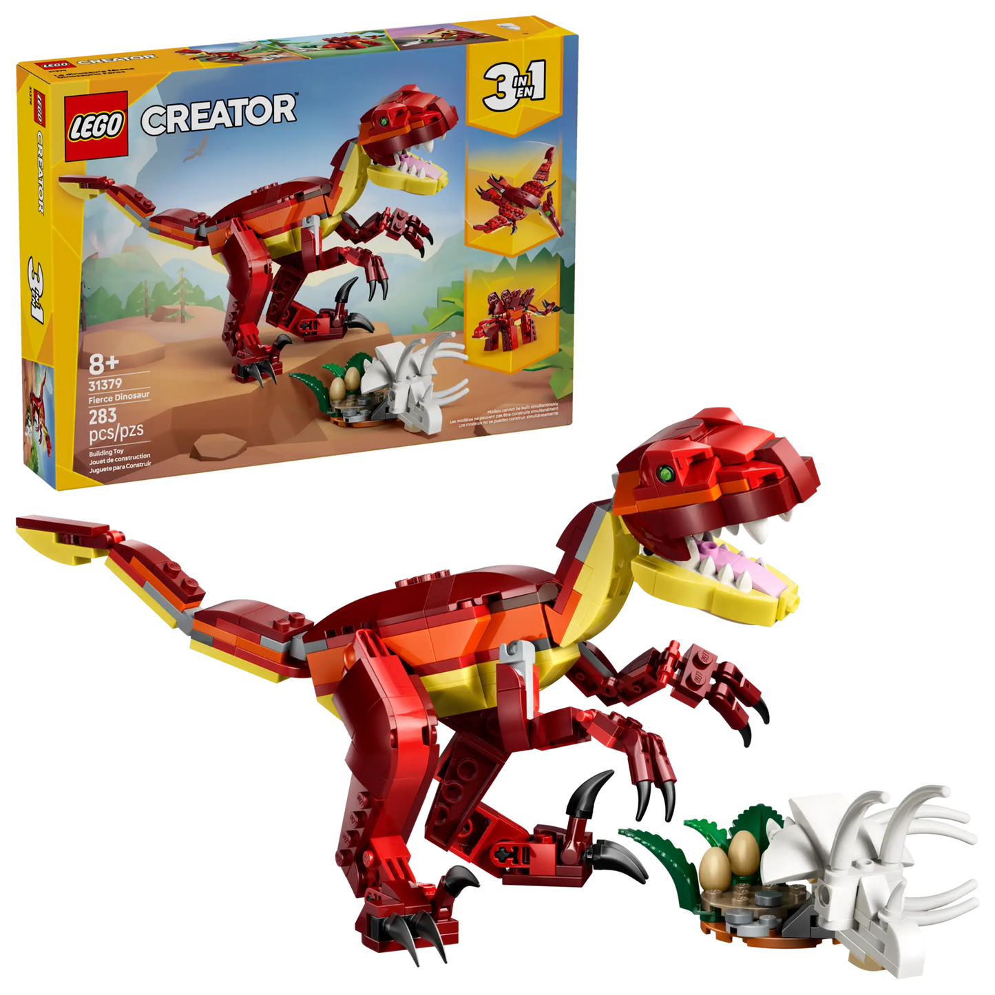 Creator: Fierce Dinosaur Building Set