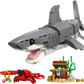 Creator: Fierce Shark with Treasure Chest Building Set