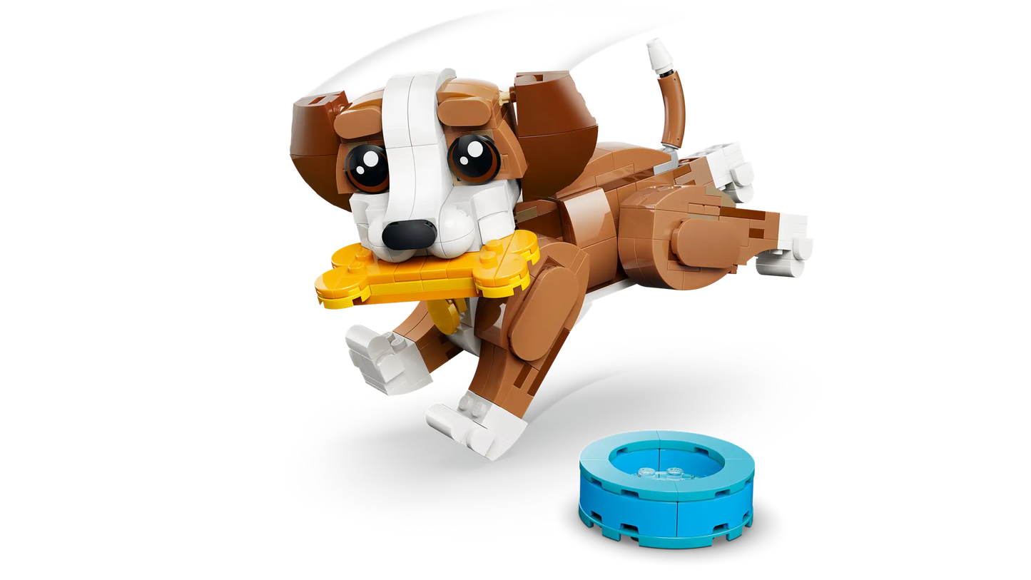 Creator: Cute Animals - Playful Puppy Dog Building Set